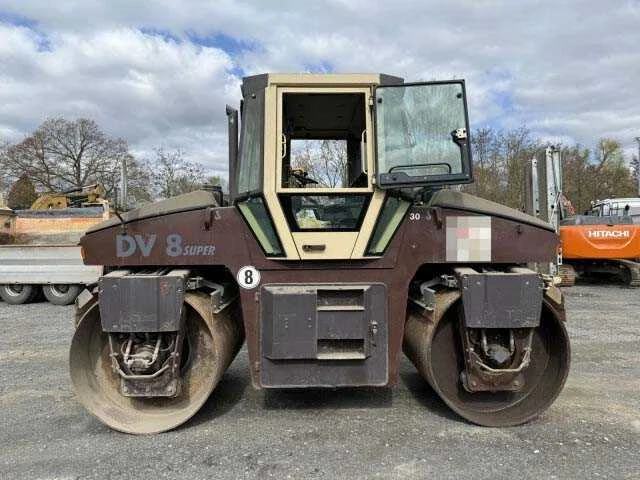 Hamm - 2002 - dv 08 super wals12 ton - grondwals - afbeelding 9 van  26