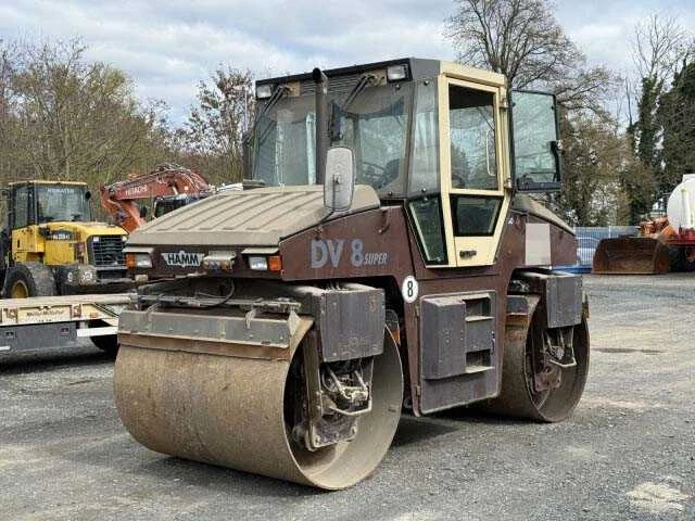 Hamm - 2002 - dv 08 super wals12 ton - grondwals - afbeelding 13 van  26