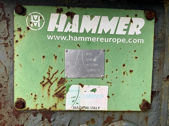 Hammer rh6 roterende hydraulische betonvergruizer - afbeelding 3 van  13