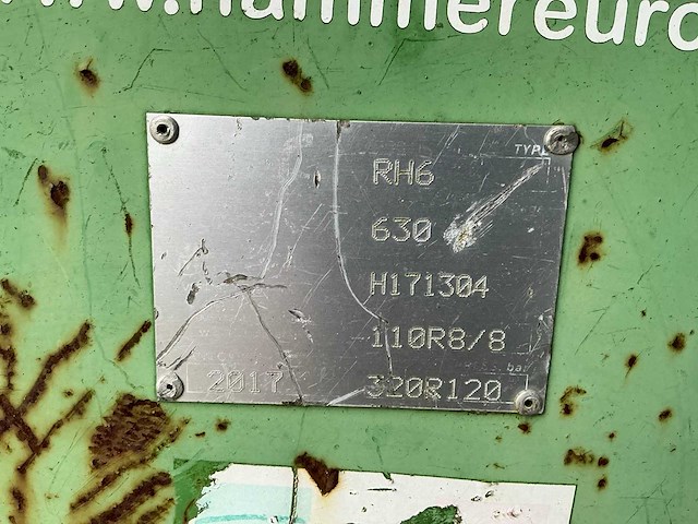 Hammer rh6 roterende hydraulische betonvergruizer - afbeelding 5 van  13