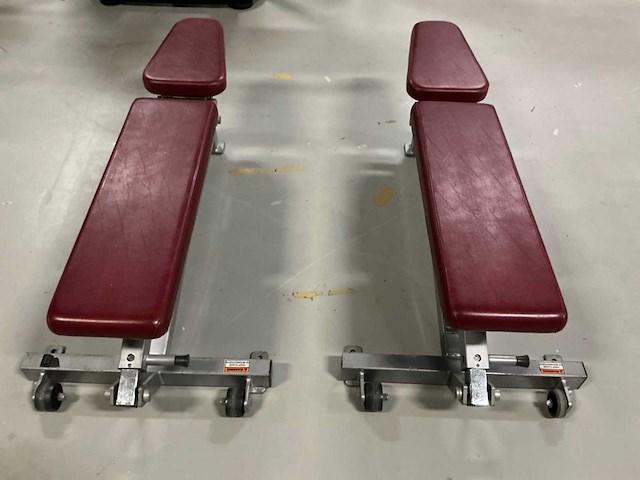 Hammer strenght adjustable bench overige krachttraining (2x) - afbeelding 1 van  2