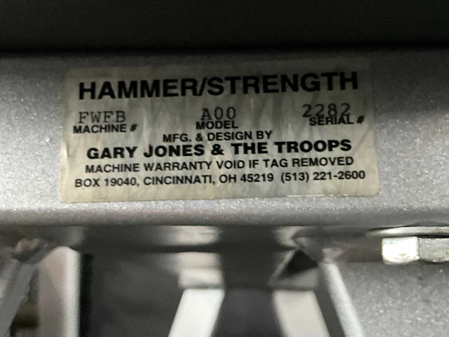 Hammer strenght gewicht bank - afbeelding 4 van  4