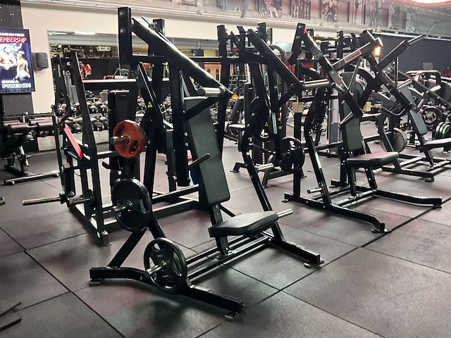 Hammer strength plate loaded chest press - afbeelding 2 van  6