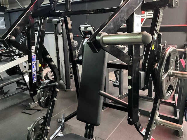 Hammer strength plate loaded chest press - afbeelding 6 van  6