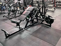 Hammer strength plate loaded incline chestpress