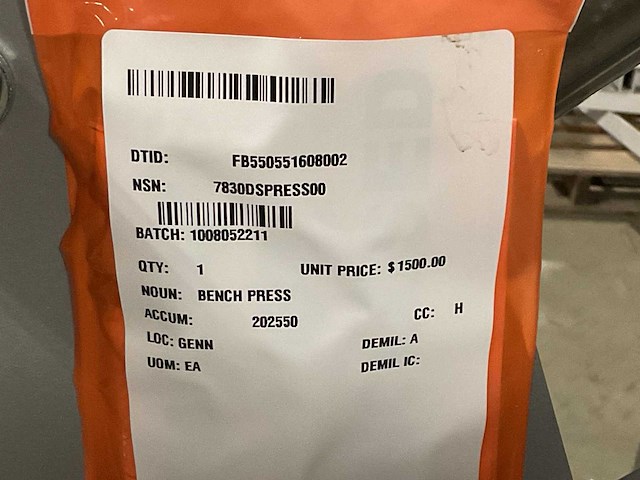 Hammer strength plll2 plate loaded linear leg - afbeelding 7 van  8