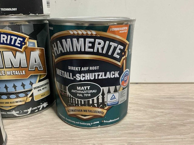 Hammerite diverse verf (17x) - afbeelding 2 van  8