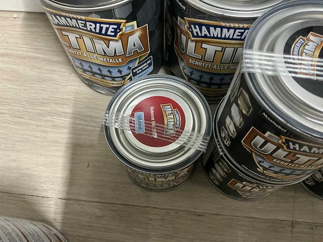 Hammerite diverse verf (17x) - afbeelding 7 van  8
