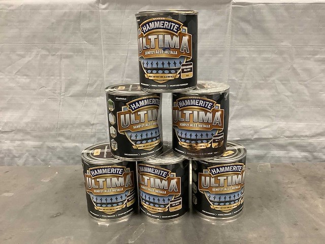 Hammerite ultima msl mat – chocoladebruin – 750 ml verf (6x) - afbeelding 1 van  4