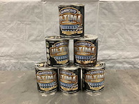 Hammerite ultima msl mat – chocoladebruin – 750 ml verf (6x) - afbeelding 1 van  4