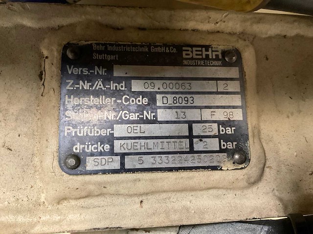 Hamofa steyr wd612.95 dieselmotor - afbeelding 10 van  11