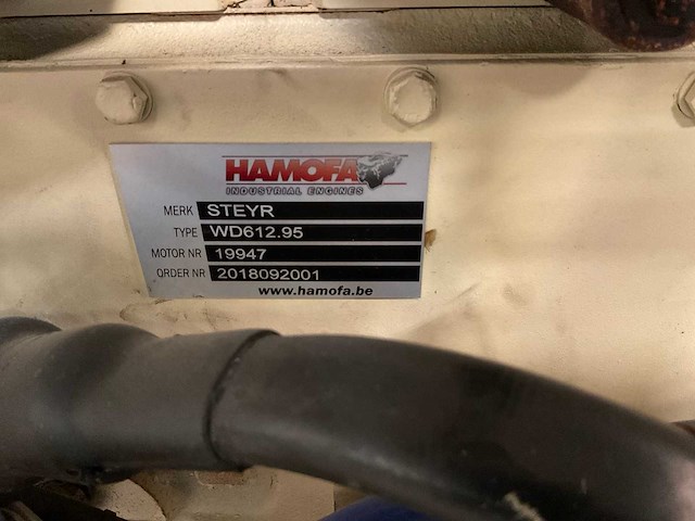 Hamofa steyr wd612.95 dieselmotor - afbeelding 4 van  11