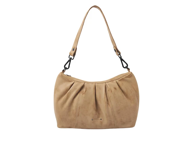 Hand- en schoudertas dr amsterdam, beige - afbeelding 1 van  6