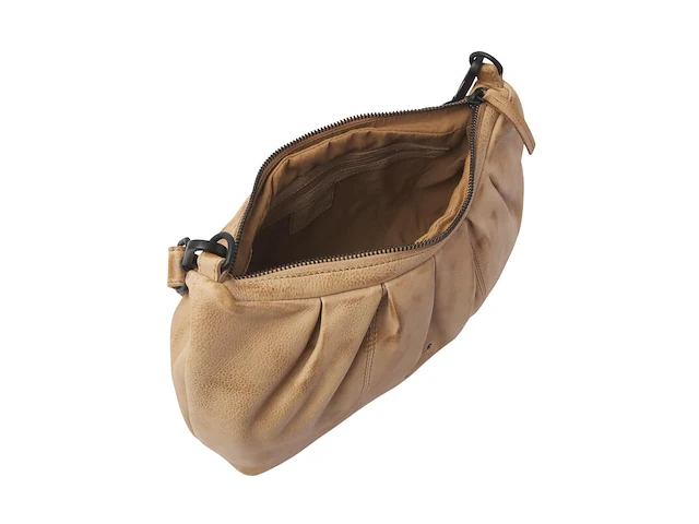 Hand- en schoudertas dr amsterdam, beige - afbeelding 3 van  6