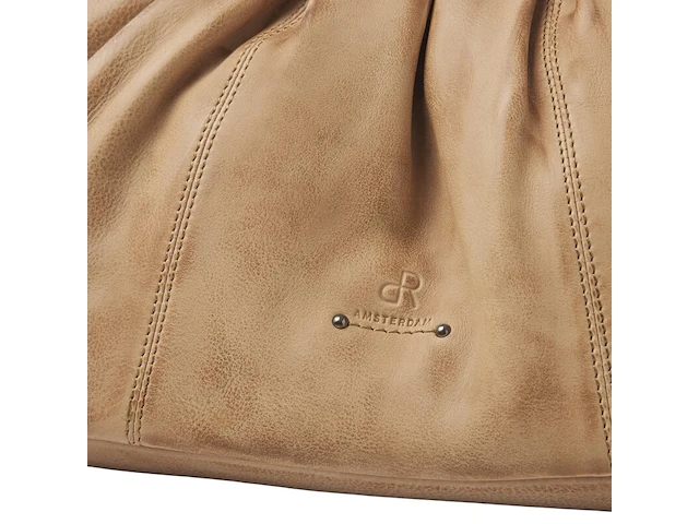 Hand- en schoudertas dr amsterdam, beige - afbeelding 4 van  6