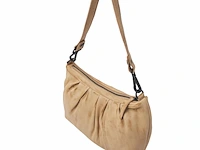 Hand- en schoudertas dr amsterdam, beige - afbeelding 2 van  6