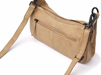 Hand- en schoudertas dr amsterdam, beige - afbeelding 2 van  6