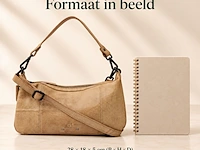 Hand- en schoudertas dr amsterdam, beige - afbeelding 6 van  6