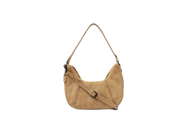 Hand- en schoudertas dr amsterdam, beige - afbeelding 1 van  6