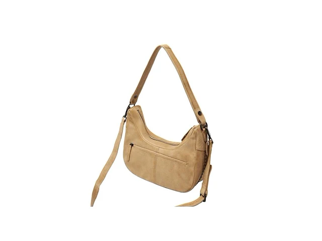 Hand- en schoudertas dr amsterdam, beige - afbeelding 2 van  6