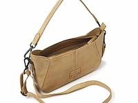 Hand- en schoudertas dr amsterdam, beige - afbeelding 3 van  6