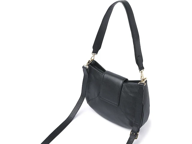 Hand- en schoudertas dr amsterdam, black - afbeelding 2 van  6