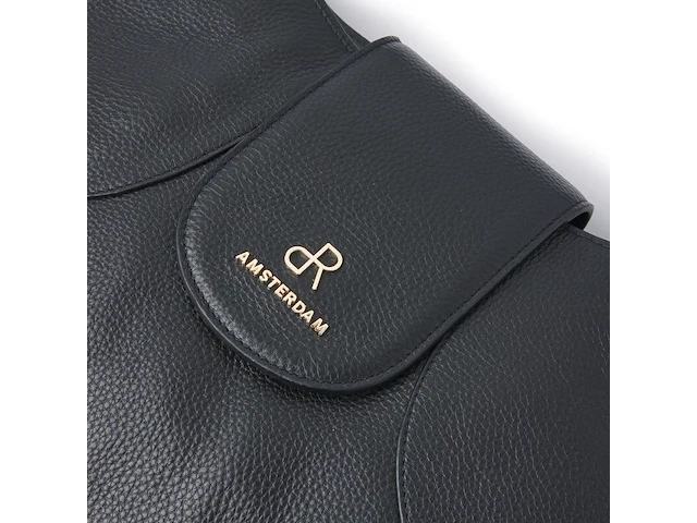 Hand- en schoudertas dr amsterdam, black - afbeelding 4 van  6
