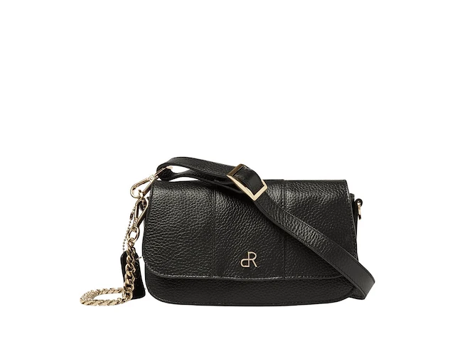 Hand- en schoudertas dr amsterdam, black - afbeelding 1 van  6