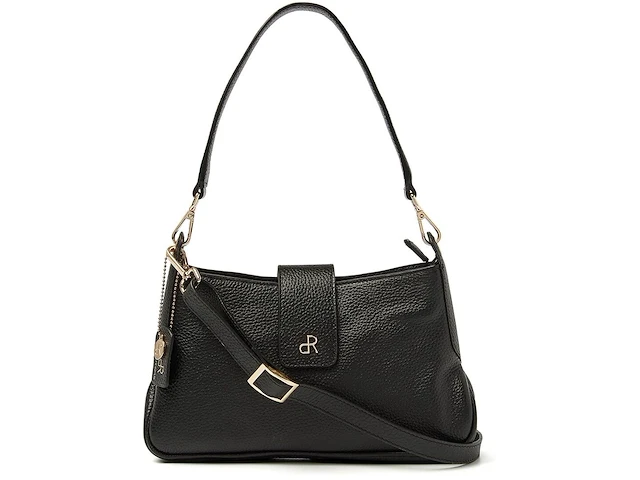 Hand- en schoudertas dr amsterdam, black - afbeelding 1 van  6