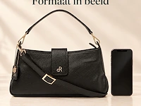 Hand- en schoudertas dr amsterdam, black - afbeelding 6 van  6