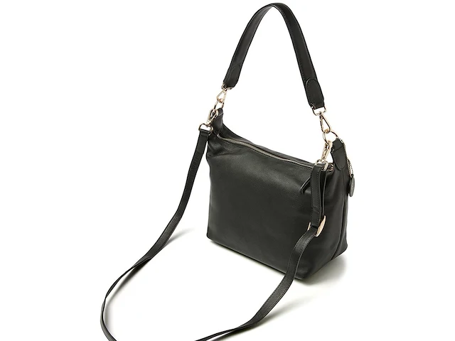 Hand- en schoudertas dr amsterdam, black - afbeelding 2 van  6
