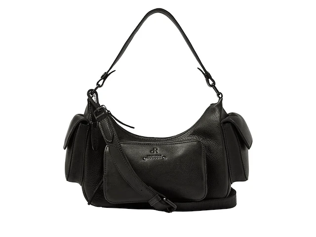 Hand- en schoudertas dr amsterdam, black - afbeelding 1 van  6