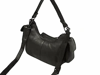 Hand- en schoudertas dr amsterdam, black - afbeelding 2 van  6