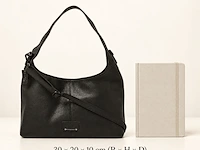 Hand- en schoudertas dr amsterdam, black - afbeelding 6 van  6