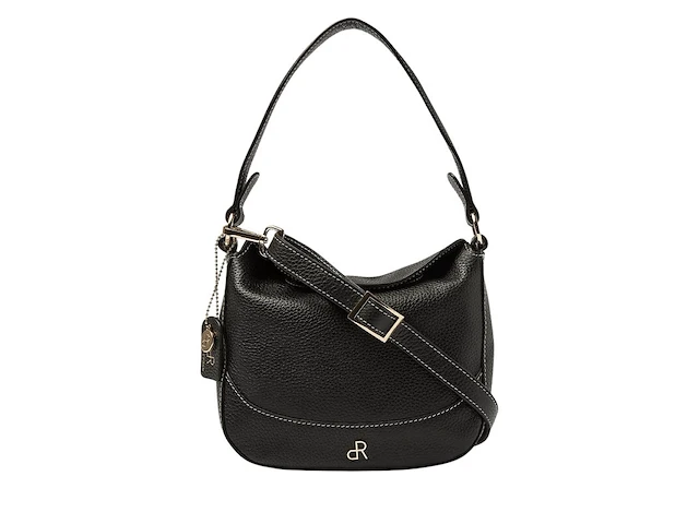 Hand- en schoudertas dr amsterdam, black - afbeelding 1 van  6