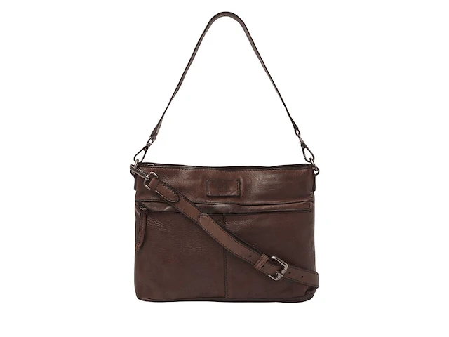 Hand- en schoudertas dr amsterdam, brown - afbeelding 1 van  6