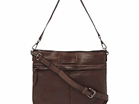 Hand- en schoudertas dr amsterdam, brown