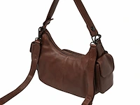 Hand- en schoudertas dr amsterdam, brown - afbeelding 2 van  6