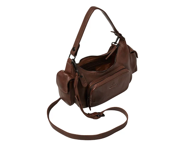 Hand- en schoudertas dr amsterdam, brown - afbeelding 3 van  6