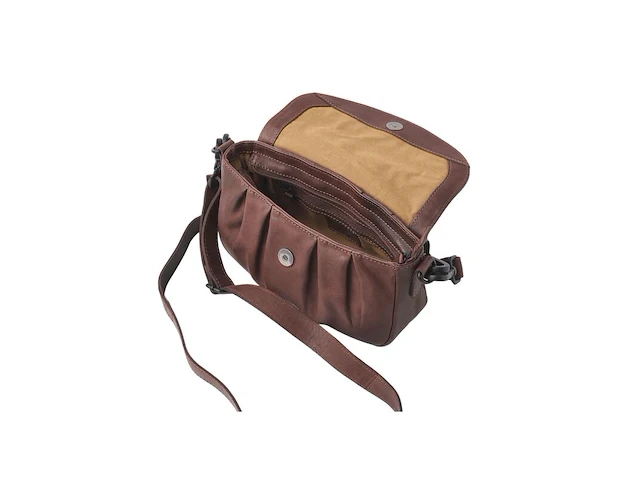 Hand- en schoudertas dr amsterdam, brown - afbeelding 3 van  6