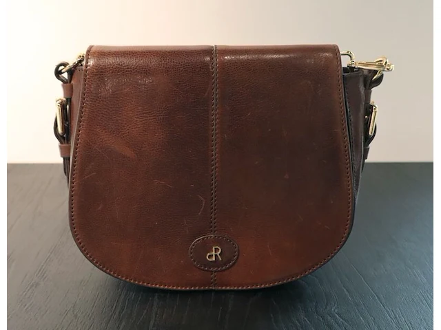 Hand- en schoudertas dr amsterdam, brown - afbeelding 1 van  8