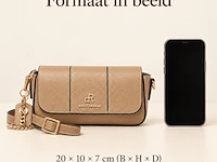 Hand- en schoudertas dr amsterdam, burro - afbeelding 6 van  6