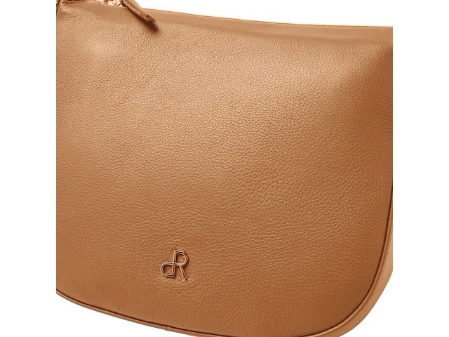 Hand- en schoudertas dr amsterdam, camel - afbeelding 4 van  6