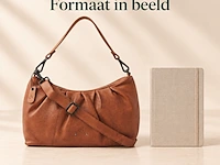Hand- en schoudertas dr amsterdam, camel - afbeelding 6 van  6
