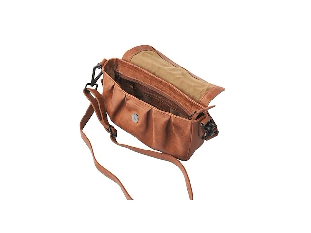 Hand- en schoudertas dr amsterdam, camel - afbeelding 3 van  6
