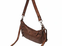 Hand- en schoudertas dr amsterdam, chestnut - afbeelding 2 van  6