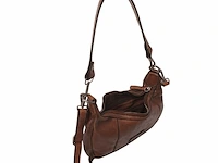 Hand- en schoudertas dr amsterdam, chestnut - afbeelding 3 van  6