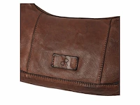 Hand- en schoudertas dr amsterdam, chestnut - afbeelding 4 van  6
