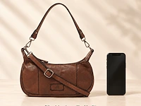 Hand- en schoudertas dr amsterdam, chestnut - afbeelding 6 van  6