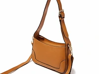 Hand- en schoudertas dr amsterdam, golden oak - afbeelding 2 van  6